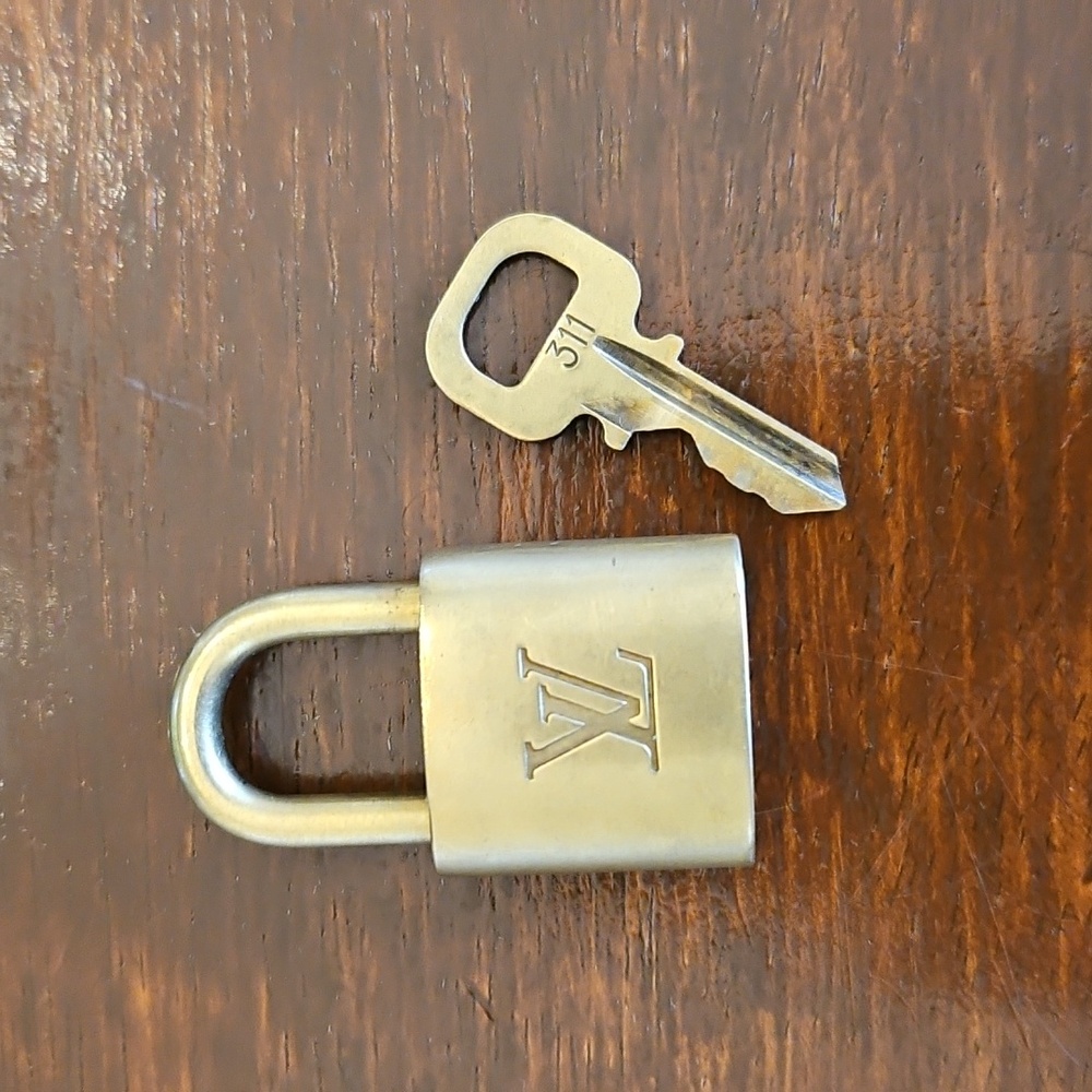 Louis Vuitton Brass Lock & Key #311 - Picture 3 of 3